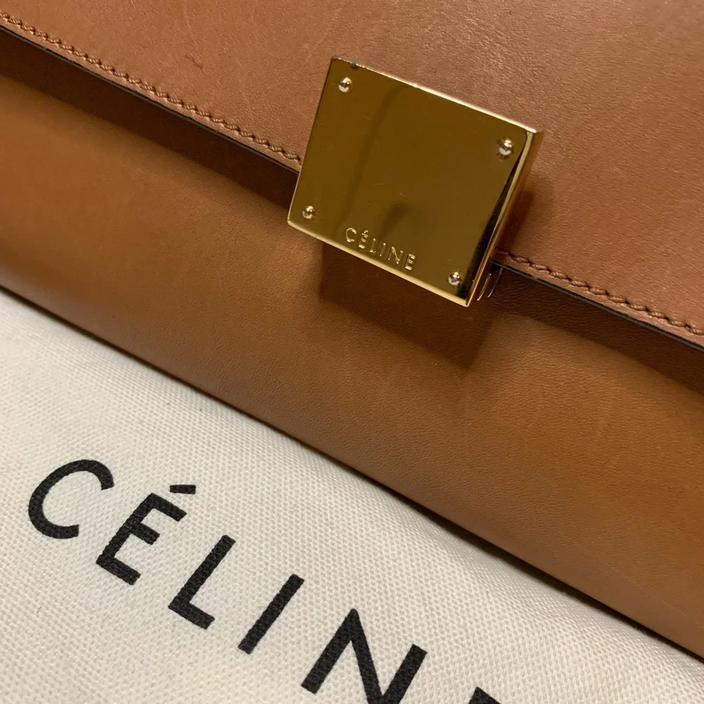 FLASH SALE!! 24 hrs Celine Tan Shoulder Bag - Picture 3 of 9
